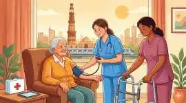 Reliable Nurse & Attendant for Home Care in De, Delhi