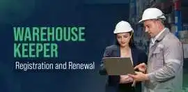 Warehouse Keeper Registration and Renewal UAE, Dubai