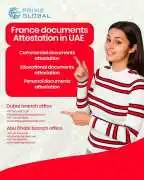 UAE France Legal Document Attestation – Quick , Abu Dhabi