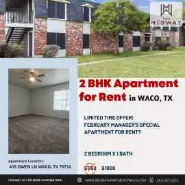Budget Friendly 2 BHK Homes in Waco, TX, Waco