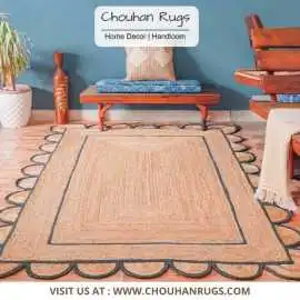 Upgrade Your Interior with Handwoven Jute Rugs, $ 100