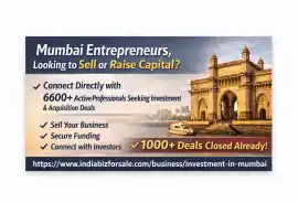 Sell Your Business or Raise Funds in Mumbai?, Mumbai