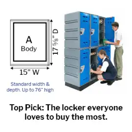 Robust Sports Lockers for Sale for Effortless Orga, El Monte