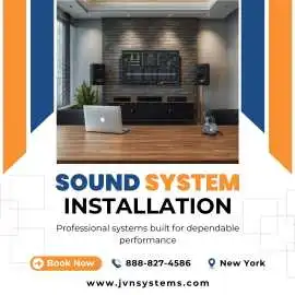 Sound System Installation, New York