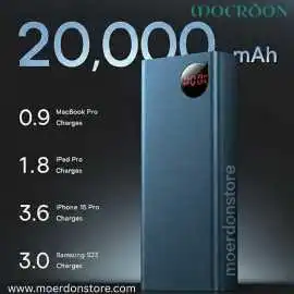 10000 mAh mobile power bank 45W-Moerdon Store , ₹ 8,999
