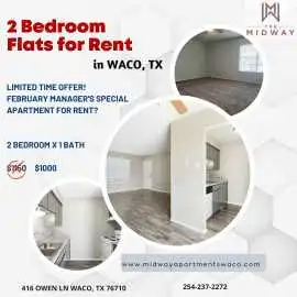 Find Modern 2 Bedroom Flats in Waco, TX, Waco
