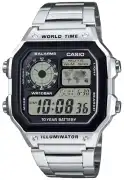 Casio Royale World Map AE1200WHD-1AV | AE-1200WHD-, ps 58