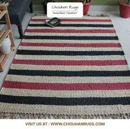 Explore large hemp rugs for an eco-conscious, $ 100