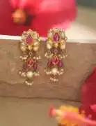 Handcrafted Jadau Jewellery Sets Available Online , ₹ 216,990