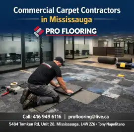 Vinyl Flooring Installation Toronto | Commercial F, Mississauga