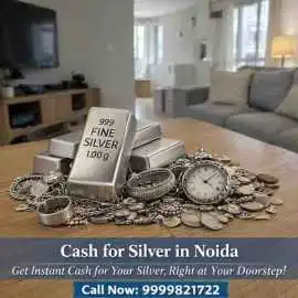 Which Cash for Silver Shop in Noida Has The Best C, Noida