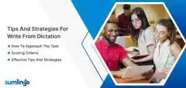 Tips and Strategies for Write from Dictation, Amritsar