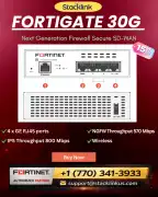 FortiGate 30G Firewall FG-30G – 4 GE Ports, VPN & , $ 295