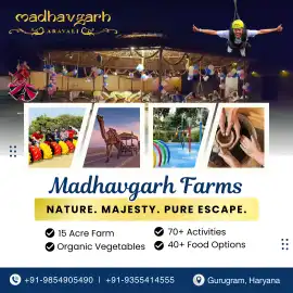 Best Picnic Spots in Gurgaon – MadhavGarh Farms