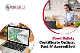 Affordable & Approved Food Handlers Certificate, Mississauga