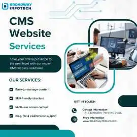 Custom CMS Website Design Services in Australia, Sydney