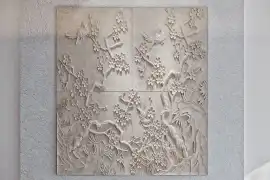 Graceful Bird Design Wall Panels by StoneArtBySKL, Jaipur