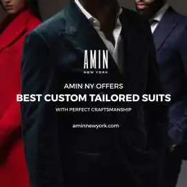 Amin NY Offers Best Custom Tailored Suits , Hoboken