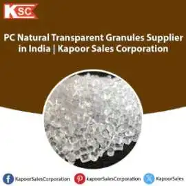 PC Natural Transparent Granules Supplier in India , Delhi