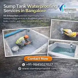 Sump Tank Waterproofing Services in Bangalore, Bengaluru