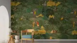 Radha Krishna Vrindavan Leela Wallpaper, ₹ 149