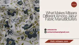 Mitaara Best Among Jaipur Fabric Manufacturer, $ 1