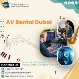 Why AV Rental in Dubai is the Key for Events?, Dubai