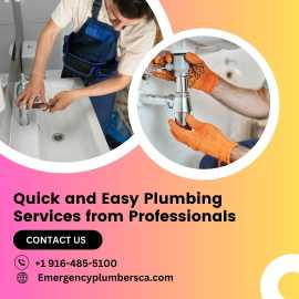 Quick and Easy Plumbing Services from Professional, North Highlands