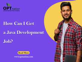 How can I get a Java development job? OPT nation, Newark