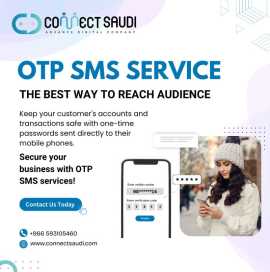 Stay Secure with OTP SMS Services – Connect Saudi, Riyadh
