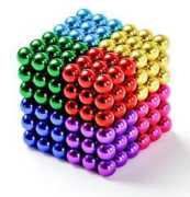  Neocube magnetiske baller – 216 stykker flerfarge, Falköping