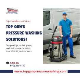 Say Goodbye to Grime: Top Gun's Pressure Washing S, Denver