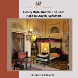 Luxury Hotel Room at Castle Kanota, Jaipur