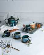 Elegant Vintage Teacup Set for Timeless Tea Partie, ps 0