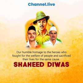 Channel.live Pays Tribute on Shaheed Diwas: Join U, Ahmedabad