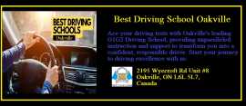 Best Driving School Oakville | G1G2 Driving School, Oakville