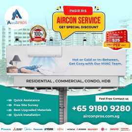 Aircon servicing in Pasir Ris, Choa Chu Kang New Town