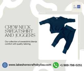 Shop Kid’s Crew Neck Sweatshirt & Joggers Set, ps 0
