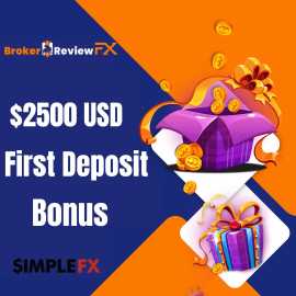 $2500 USD First Deposit Bonus – SimpleFX, New York