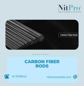 Buy High-Quality Carbon Fiber Rods – Strong, Light, Noida