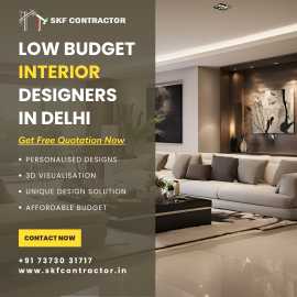 Affordable Low Budget Interior Designers in Delhi, New Delhi
