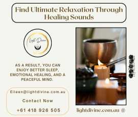Find Ultimate Relaxation Through Healing Sounds, Perth