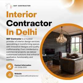 Top Interior Contractor in Delhi for Office & , New Delhi