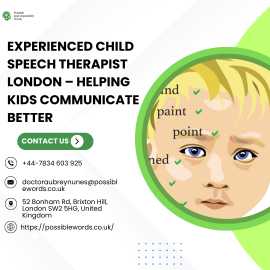 Experienced Child Speech Therapist London – Helpin, London