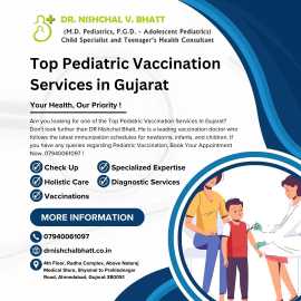 Top Pediatric Vaccination Services in Gujarat	, Ahmedabad