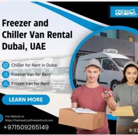 chiller van for rent in uae | Freezer Truck, Dubai