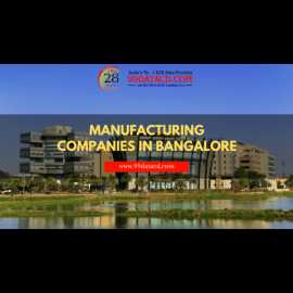 Manufacturing Companies in Bangalore, Delhi