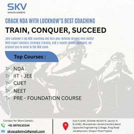 Best NDA Classes in Lucknow | SKV Academy, Lucknow