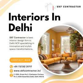 Top Interior Solutions in Delhi for Every Space, New Delhi