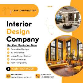 Leading Interior Design Company for Stylish Spaces, New Delhi